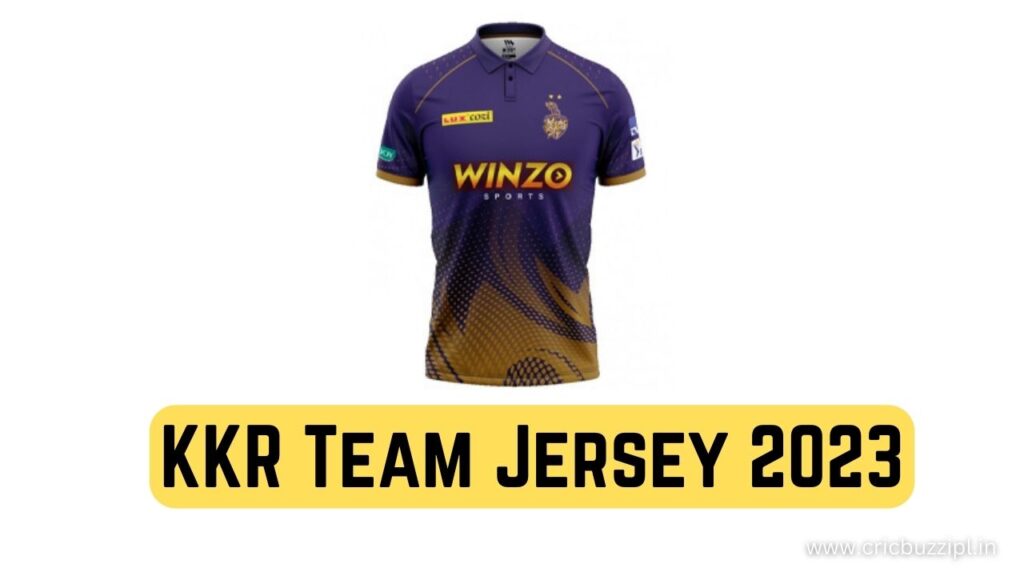 KKR Team Jersey 2023