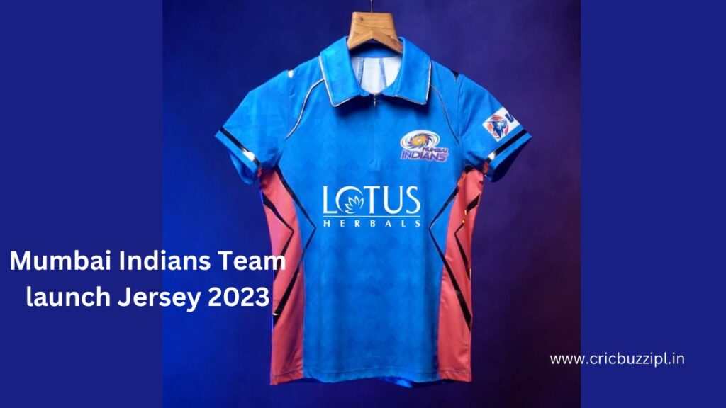 Mumbai Indians Team launch Jersey 2023